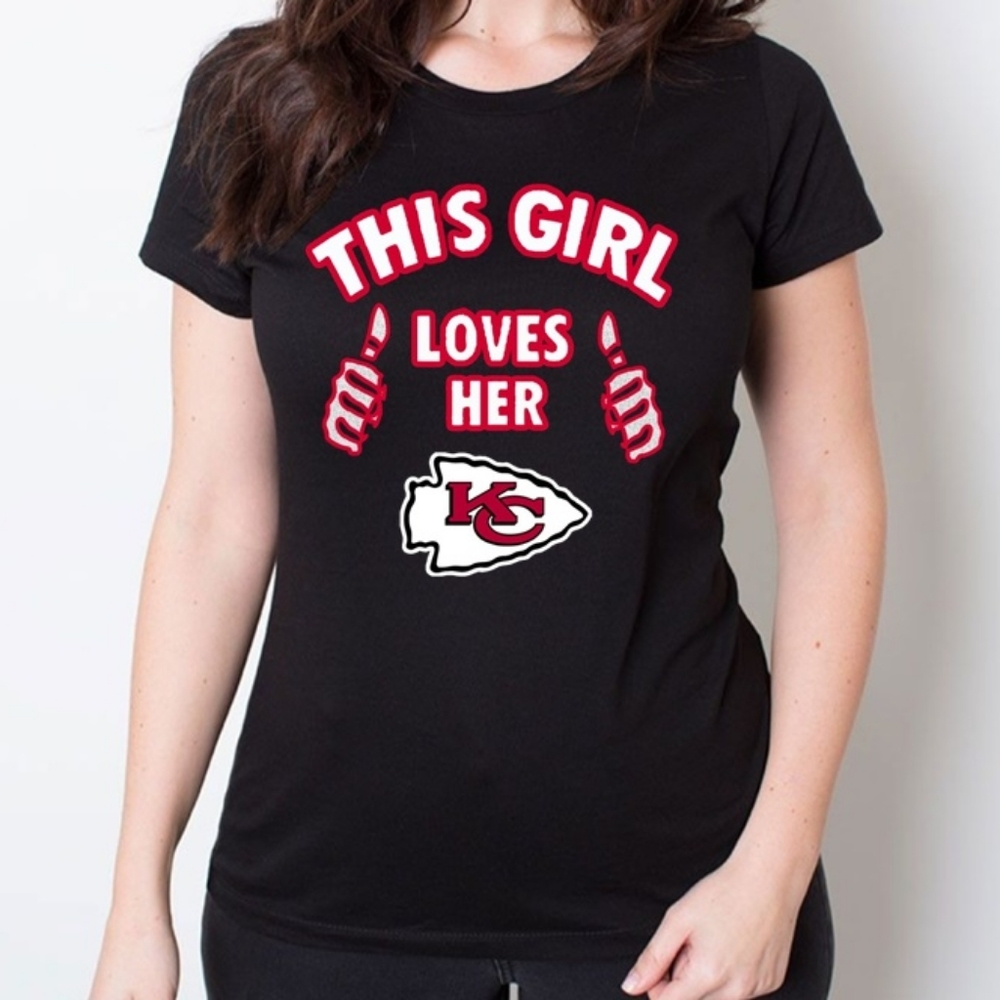 Kansas City Chiefs Women's Top Large